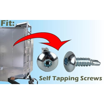 Trailer Exterior Self Tapping Screws #10 x 3/4 Durable Pack of 150