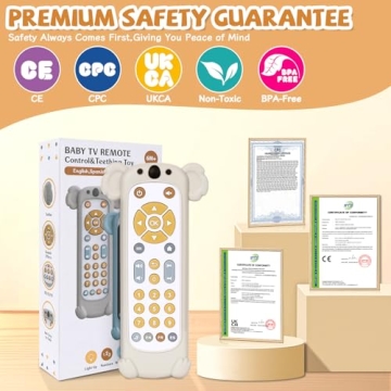 Orzbow Baby Remote Control Toy for Interactive Learning