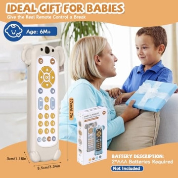 Orzbow Baby Remote Control Toy for Interactive Learning