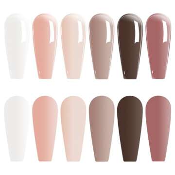 Vishine Jelly Gel Nail Polish - Long-Lasting Color Set 8ml