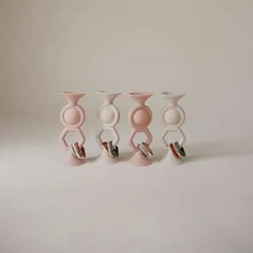 Mushie HexaPop Suction Toy for Engaging Toddler Play