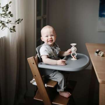 Mushie HexaPop Suction Toy for Engaging Toddler Play