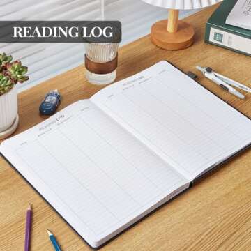 Homeschool Planner 2025 - Undated Teacher & Lesson Plan Book, Home School Planner for Mom, Large 8.5 * 11' Weekly Monthly Daily Family & Homeschool Organization - Black