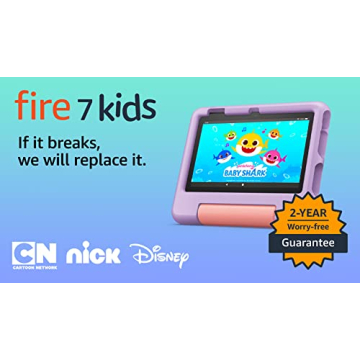 Amazon Fire 7 Kids Tablet - Optimal For Ages 3-7