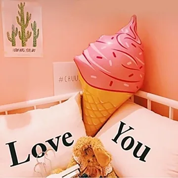 Giant Inflatable Ice Cream Cone Set for Summer Fun