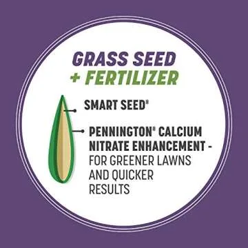 Pennington 100543703 Smart Seed Dense Shade Grass Mix Bag 7 lb, Black Label