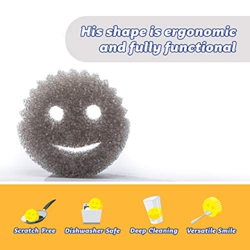 Scrub Daddy Sponges - Durable and Scratch-Free Cleaning Tool