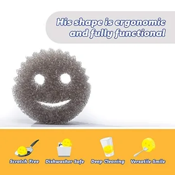 Scrub Daddy Sponges - Durable and Scratch-Free Cleaning Tool