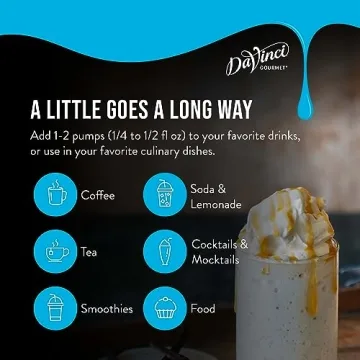 Sugar-Free Amaretto Syrup by DaVinci Gourmet 25.4 Oz