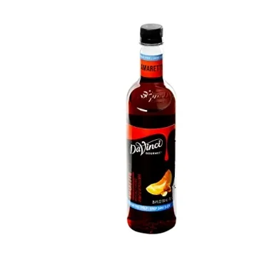 Sugar-Free Amaretto Syrup by DaVinci Gourmet 25.4 Oz