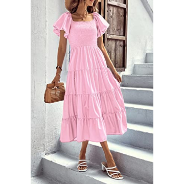 PRETTYGARDEN Women's Casual Summer Midi Dress for Every Occasion