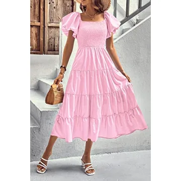 PRETTYGARDEN Women's Casual Summer Midi Dress for Every Occasion