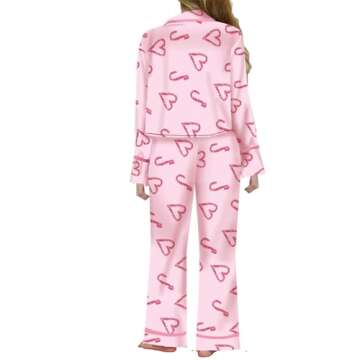Foidiccx Mother Daughter Christmas Pajama Set