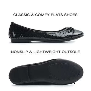 Elegant Bow Flats for Women - Stylish and Comfortable