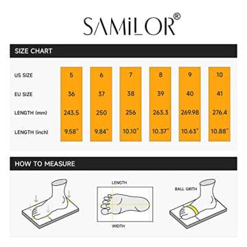 Samilor Women's Flat Elegant Bow Flats Shoes Women Round Toe Shoes for Women Flats Comfortable Slip on Womens Shoes Flats, Black 8