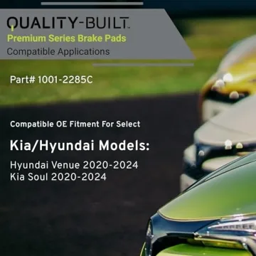 Quality Brake Pads for Hyundai Venue and Kia Soul