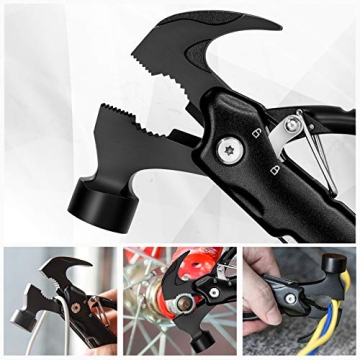 BIIB 12-in-1 Hammer Multitool | Essential Gift for Him