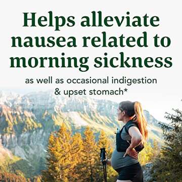 MegaFood Baby & Me 2 Prenatal Morning Sickness Relief Soft Chews -With Real Ginger and Vitamin B6 - Vegetarian - Made Without 9 Food Allergens - Honey Lemon Ginger Flavor - 30 Chews