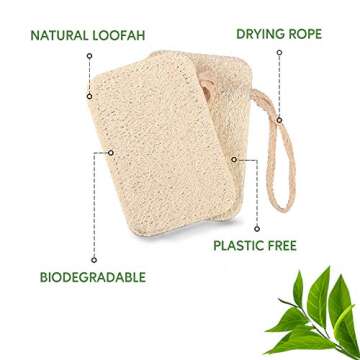 eplanita Natural Dishwashing Sponges - Eco-Friendly & Biodegradable