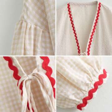 Cute Tie Front Tops for Women - Valentine's Day Fashion