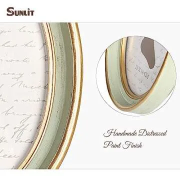 AELS Vintage Picture Frame, 5x7 Elegant Design