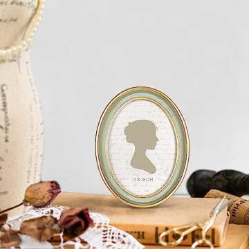 AELS Vintage Picture Frame, 5x7 Elegant Design