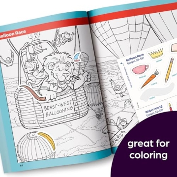 Engaging Adventure Sticker Puzzles for Kids - Highlights™