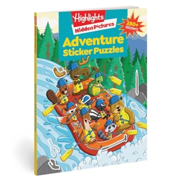 Engaging Adventure Sticker Puzzles for Kids - Highlights™