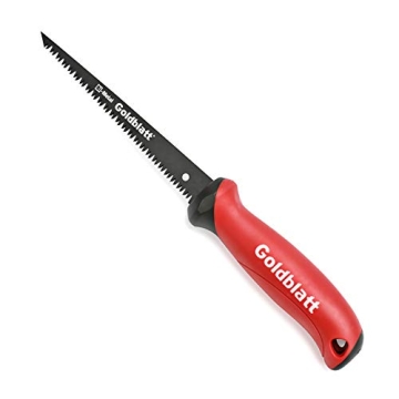 Goldblatt Drywall Saw - 6-inch Jab Saw with Soft Grip Handle and Bi-metal Blade