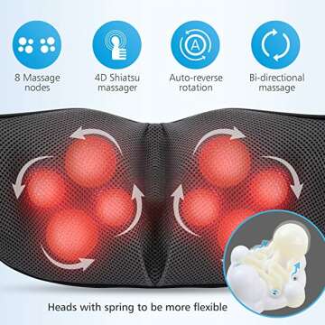 Back and Neck Massager for Ultimate Relaxation