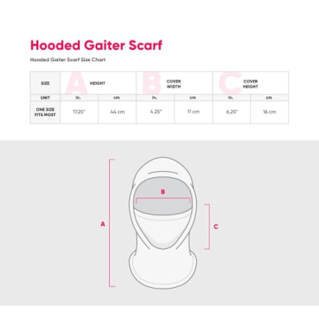 FOCO Philadelphia Eagles NFL White Drawstring Hooded Gaiter