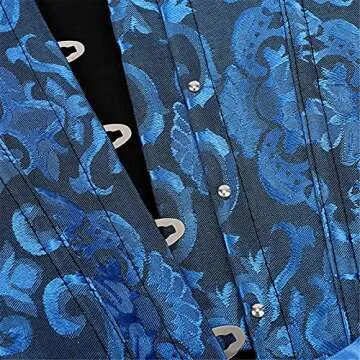 Zhitunemi Plus Size Floral Corset for Women Lingerie