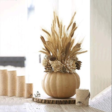 MHMJON 100 Pcs Dried Wheat Bundle for Home Decor