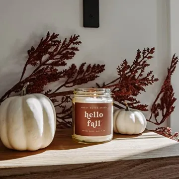 Sweet Water Decor Hello Fall Scented Candle | 9oz