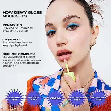 Youthforia Dewy Gloss Hydrating Tinted Lip Oil High Shine