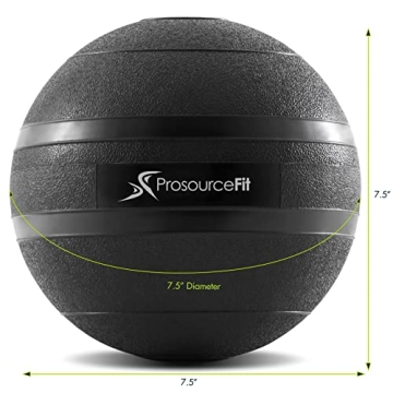ProsourceFit Slam Medicine Balls - Durable Weighted Exercise Balls