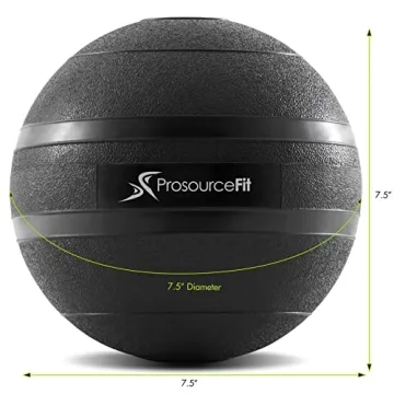 ProsourceFit Slam Medicine Balls - Durable Weighted Exercise Balls