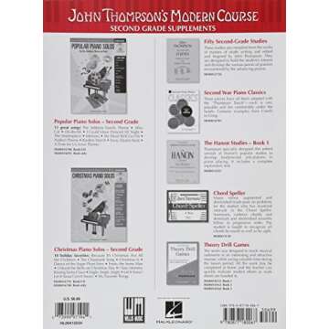John Thompson's Modern Course for the Piano - Second Grade: Perfect for Beginners Who Began with Tea...