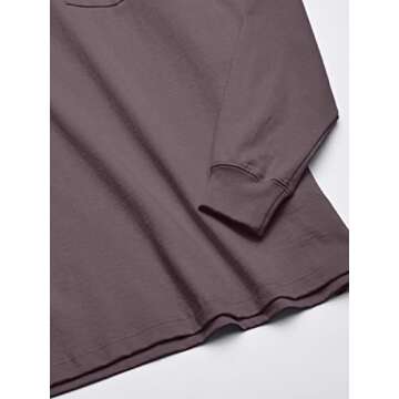 Carhartt Men's Loose Fit Heavyweight Long-Sleeve Pocket T-Shirt (Closeout), Charcoal, XX-LargeLarge