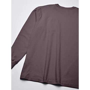 Carhartt Men's Loose Fit Heavyweight Long-Sleeve Pocket T-Shirt (Closeout), Charcoal, XX-LargeLarge