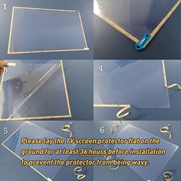 50 Inch Anti-Glare TV Film Protectors | BU