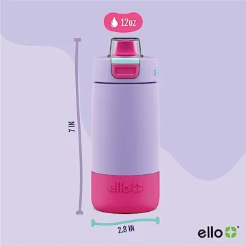 Ello Kids Colby 12oz Insulated Water Bottle for Kids