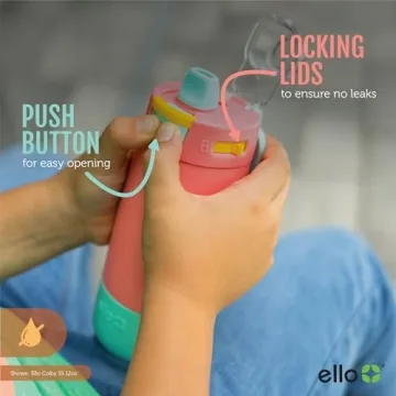 Ello Kids Colby 12oz Insulated Water Bottle for Kids