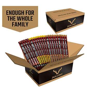 Jack Link's Beef Sticks - Delicious Protein Snack Variety