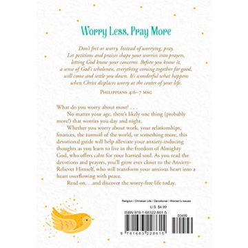 Worry Less, Pray More: Devotional Guide for Women