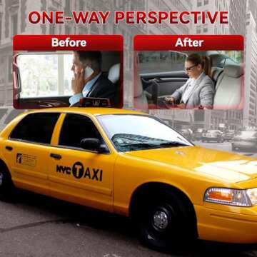 IAQWE Ceramic Car Window Tint - UV Protection & Privacy