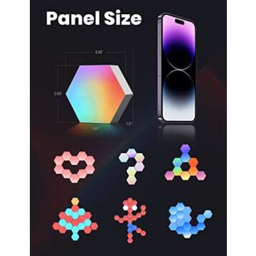 Cololight Hexagon Lights for Room Decor & Gaming