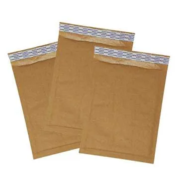 Quality 6x10 Brown Padded Mailers - 250 PCS
