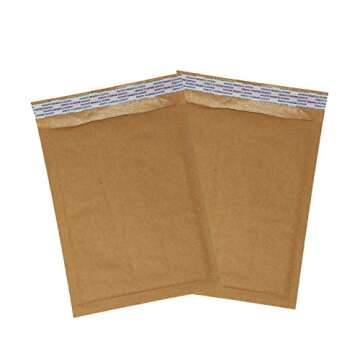 Quality 6x10 Brown Padded Mailers - 250 PCS