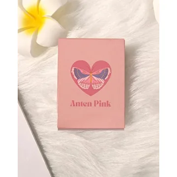 Anten Pink Gold Love Knot Stud Earrings for Women